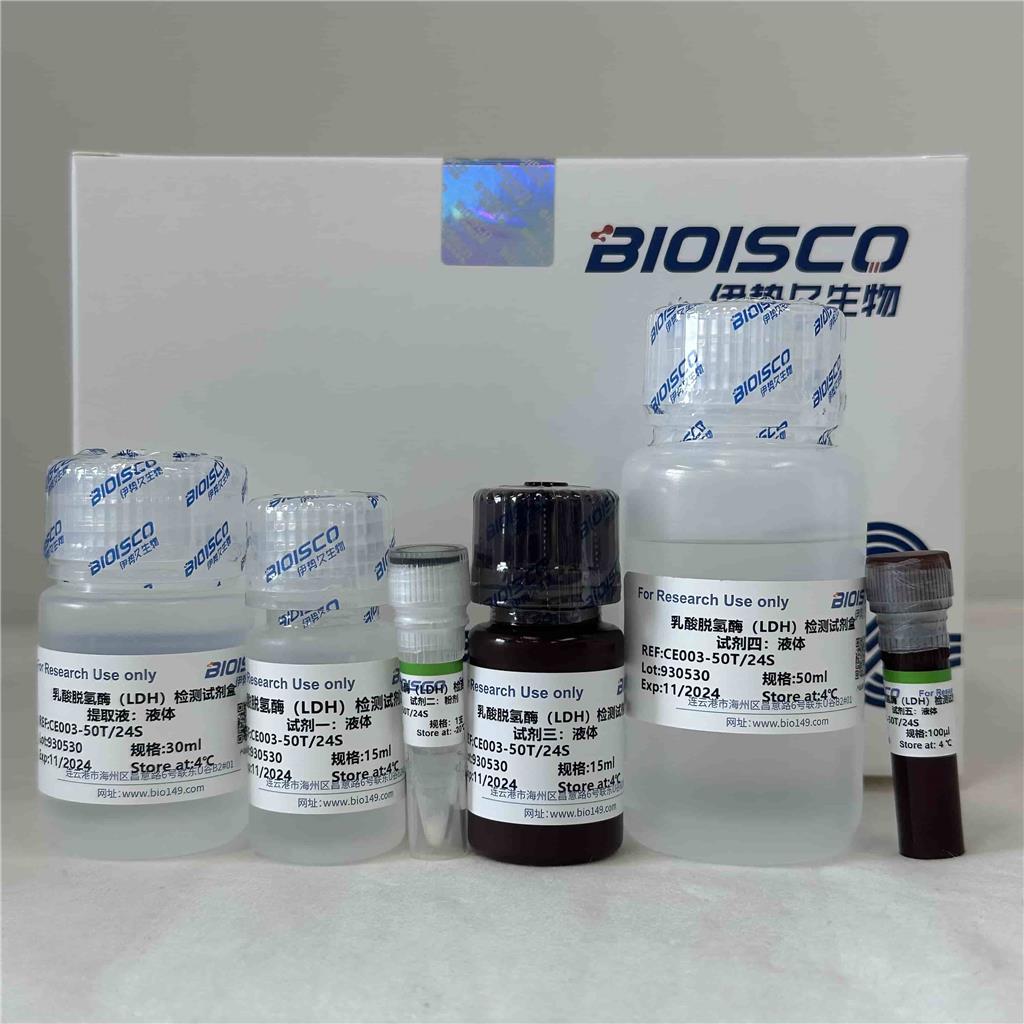  乳酸脱氢酶（LDH）检测试剂盒（分光光度法 50T/24S)
