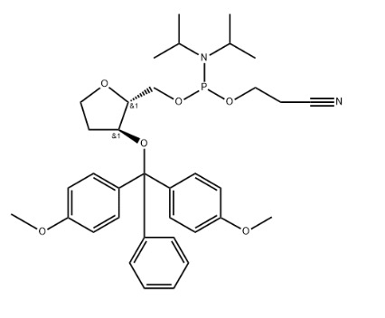 Phosphoramidous acid, N,N-bis(1-methylethyl)-, 2-cyanoethyl 6-heptyn-1-yl ester