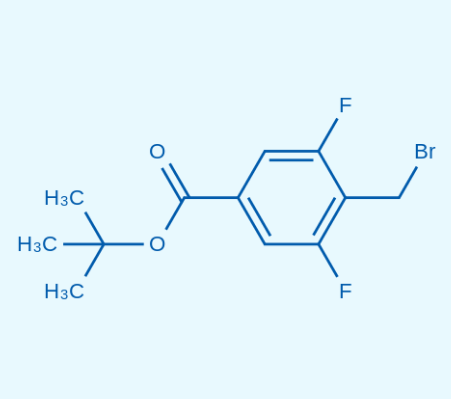 4-(溴甲基)-3,5-二氟苯甲酸叔丁酯  1363405-79-1