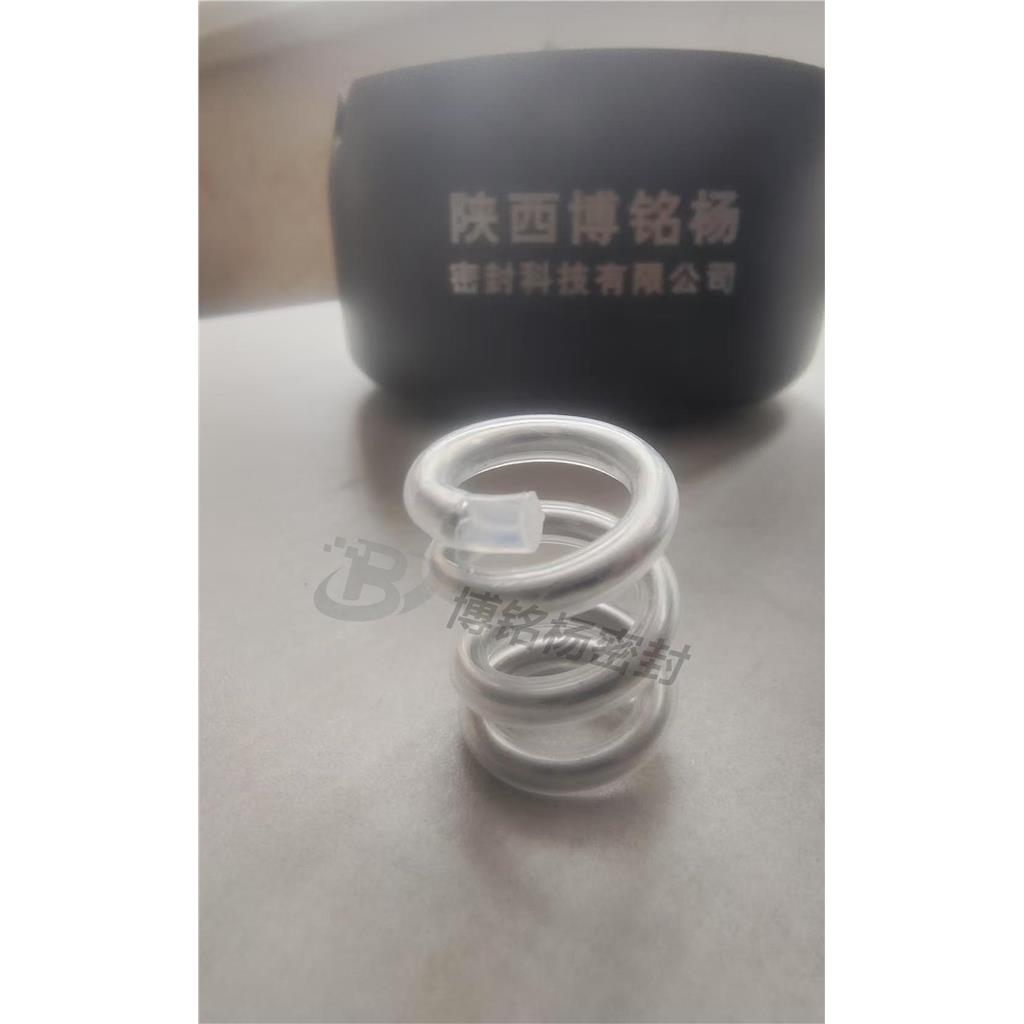 弹簧包覆圈包弹簧FEP/PFA包覆圈PTFE包弹簧密封圈