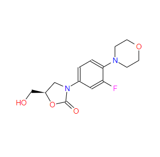 168828-82-8；(5R)-3-[3-氟-4-(4-吗啡啉基)苯基]-5-羟甲基-2-恶唑烷酮；(5R)-3-(3-Fluoro-4-(4-morpholinyl)phenyl)-5-hydroxymethyl-2-oxazolidione