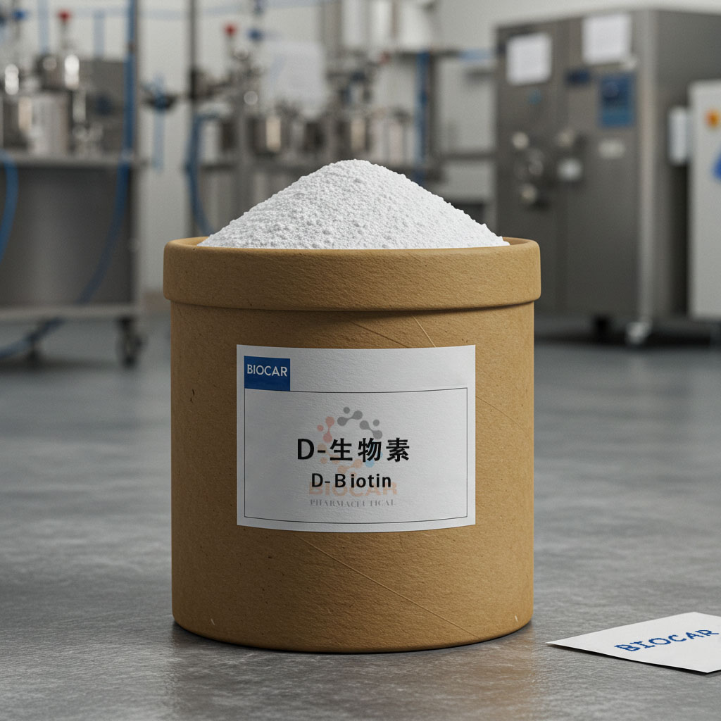 高纯度D-生物素粉末，实验室级原料
