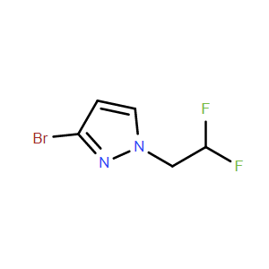 3-溴-1-(2,2-二氟乙基)-1H-吡唑