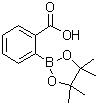 CAS 登录号：1187591-17-8, 2-(4,4,5,5-四甲基-1,3,2-二氧硼杂环戊烷-2-基)苯甲酸