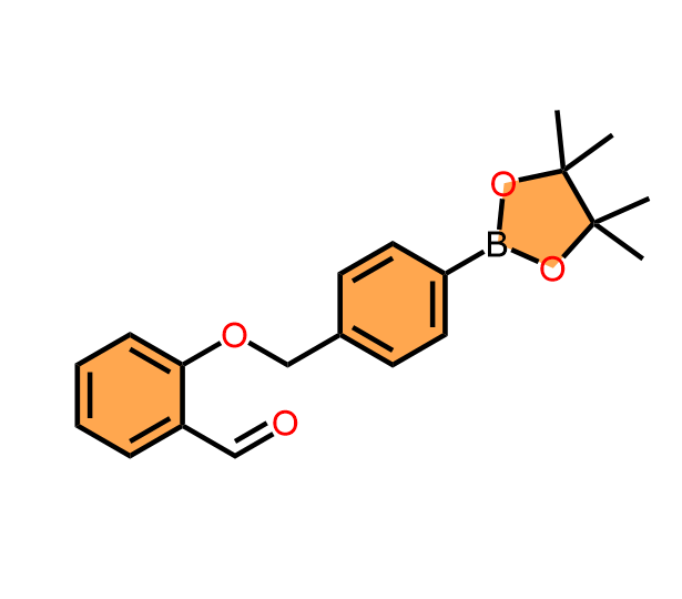 2-[[4-(4,4,5,5-Tetramethyl-1,3,2-dioxaborolan-2-yl)phenyl]methoxy]benzaldehyde