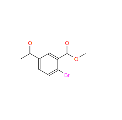 5-乙酰基-2-溴-苯甲酸甲酯1263286-07-2