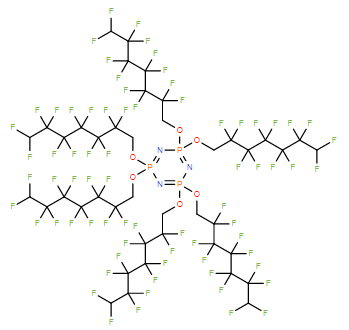 2,2,4,4,6,6-六[（2,2,3,4,4,5,6,6,7,7-十二氟庚基）氧基]-2,2,4,4,6,6-六氢-1,3,5,2,4,4,6-三唑三磷杂环己烷