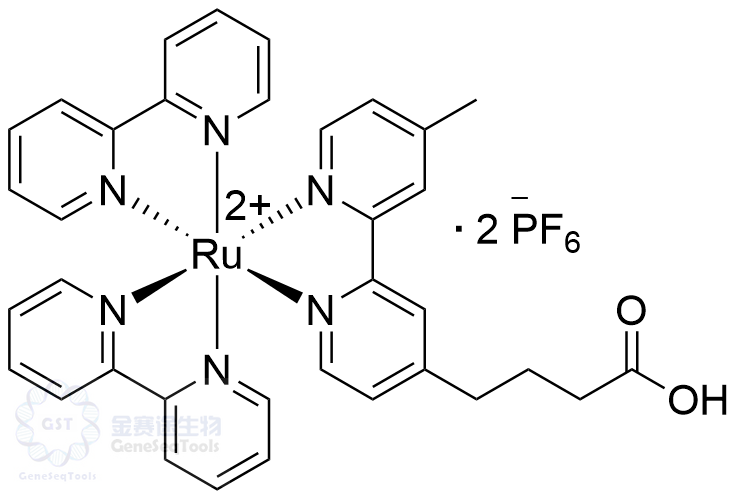 115239-59-3 | Bis(2,2'-bipyridyl)(4-methyl-4'-carboxypropyl-2,2'-bipyridyl)ruthenium(II) bishexafluorophosphate