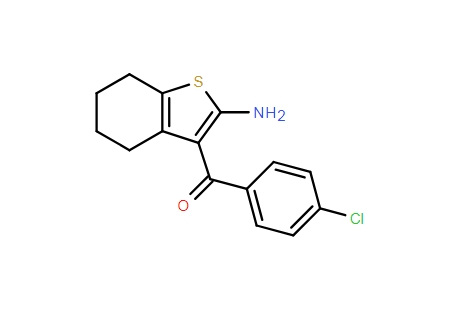(2-Amino-4,5,6,7-tetrahydrobenzo[b]thiophen-3-yl)(4-chlorophenyl)methanone