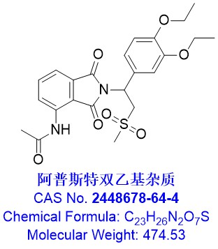 阿普斯特双乙基杂质，2448678-64-4