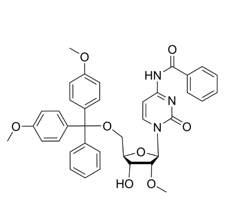 5'-O-(4,4'-二甲氧基三苯甲基)-N4-苯甲酰基-2'-甲氧基胞苷；110764-74-4