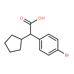 2-（4-溴苯基）-2-环戊基乙酸
