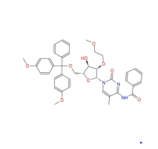 182496-01-1；N-苯甲酰基-2'-O-甲氧基乙基-5-O-二甲氧基三苯甲基-5-甲基胞苷