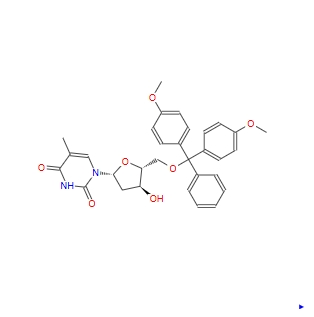 5'-O-(4,4'-二甲氧基三苯甲基)胸苷；40615-39-2