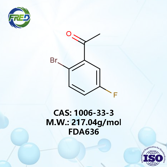 医药中间体 2'-溴-5'-氟苯乙酮（1006-33-3）