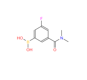 5-二甲基氨甲酰基-3-氟苯硼酸874219-39-3