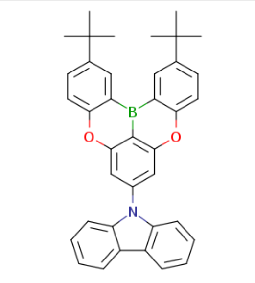 9-(2,12-di-tert-butyl-5,9-dioxa-13b-boranaphtho[3,2,1-de]anthracen-7-yl)-9H-carbazole