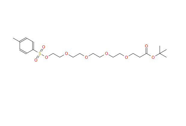 对甲苯磺酸酯-五聚乙二醇-丙酸叔丁酯