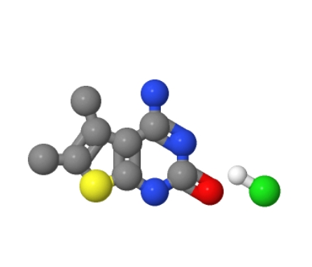 4-氨基-5,6-二甲基噻吩并[2,3-d]嘧啶-2(1H)-酮盐酸盐 1033366-59-4