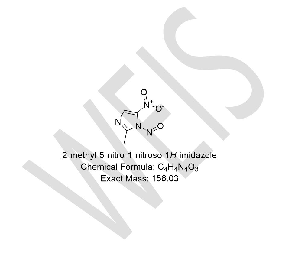 2-甲基-5-硝基-1-亚硝基-1H-咪唑