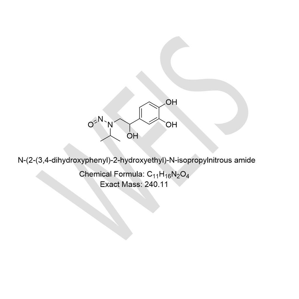 N-（2-（3,4-二羟基苯基）-2-羟乙基）-N-异丙基亚硝酰胺