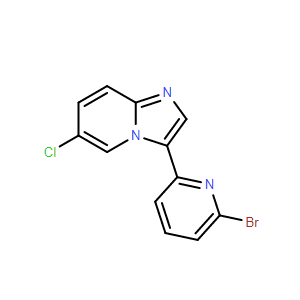 3-(6-溴吡啶-2-基)-6-氯咪唑并[1,2-a]吡啶