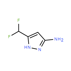 5-(二氟甲基)-1H-吡唑-3-胺