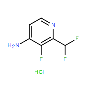 2-(二氟甲基)-3-氟吡啶-4-胺盐酸盐