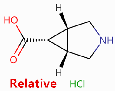 rel-(1R,5S,6s)-3-氮杂双环[3.1.0]己烷-6-羧酸盐酸盐