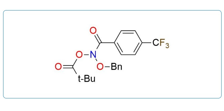 N-（苄氧基）-N-（新戊酰氧基）-4-（三氟甲基）苯甲酰胺