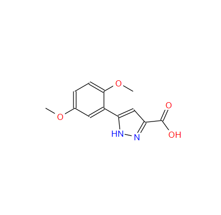 5-(2,5-二甲氧基苯基)-1H-吡唑-3-羧酸882238-14-4
