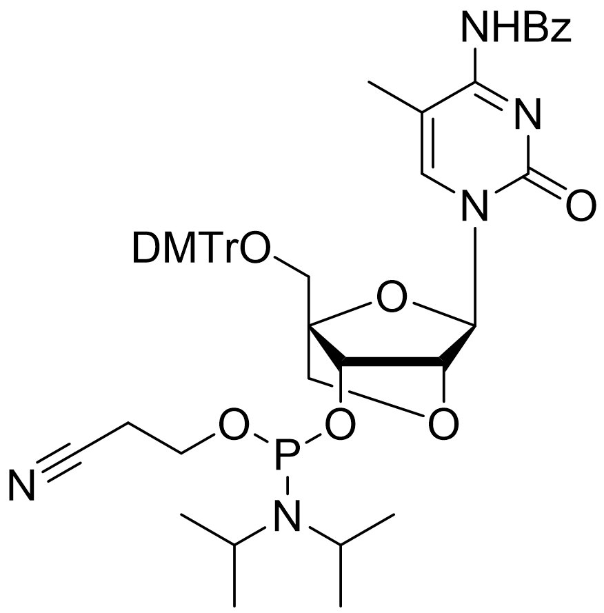5'-O-DMTr-2'-O-4'-C-Locked-5-Me-rC(Bz)-CE-Phosphoramidite