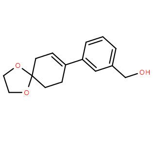 (3-(1,4-二氧杂螺[4.5]癸-7-烯-8-基)苯基)甲醇