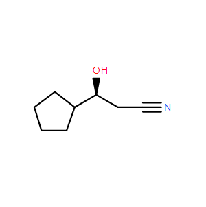 (S)-3-环戊基-3-羟基丙腈