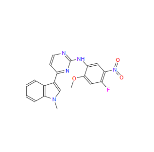 N-(4-氟-2-甲氧基-5-硝基苯基)-4-(1-甲基-1H-吲哚-3-基)-2-嘧啶胺