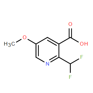 2-(二氟甲基)-5-甲氧基烟酸