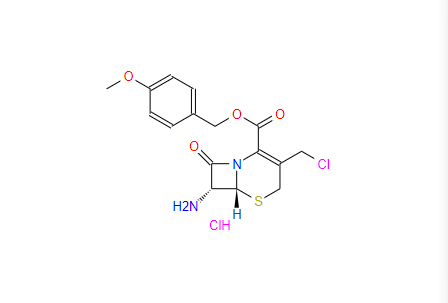 头孢盐酸盐；7-氨基-3-氯甲基-3-头孢唑啉-4-羧酸对甲氧苄盐酸盐