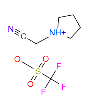 N-氰甲基吡咯烷三氟甲烷磺酸盐