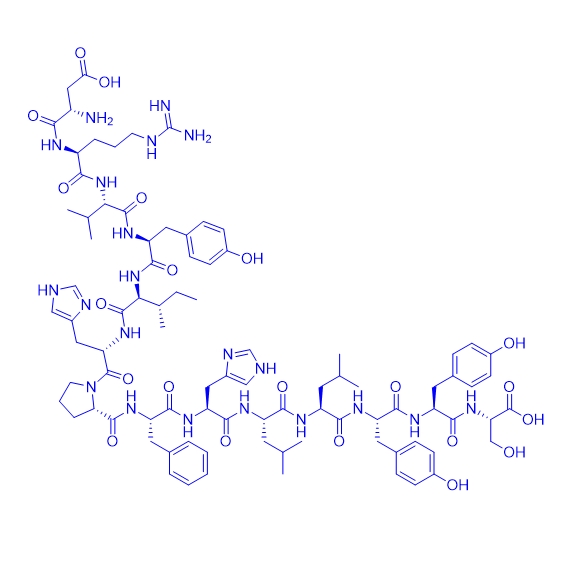 Angiotensin (1-5)  /58442-64-1/血管紧张素片段多肽1-5
