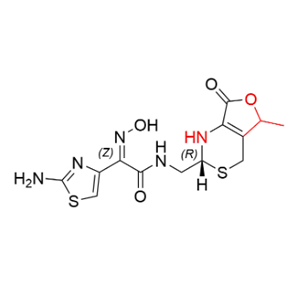 头孢地尼脱碳开环内酯a&b