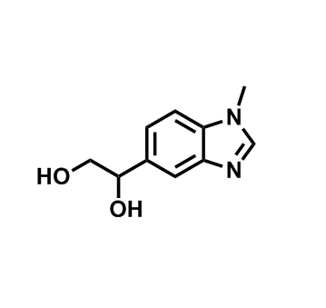 1-(1-甲基-1H-苯并[d]咪唑-5-基)乙烷-1,2-二醇