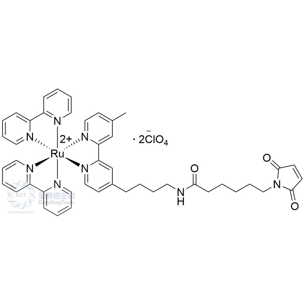 114836-62-3 | Ruthenium(2+), bis(2,2'-bipyridine-N,N')[2,5-dihydro-N-[4-(4'-methyl[2,2'-bipyridin]-4-yl)butyl]-2,5-dioxo-1H-pyrrole-1-hexanamide-NN,NN']-