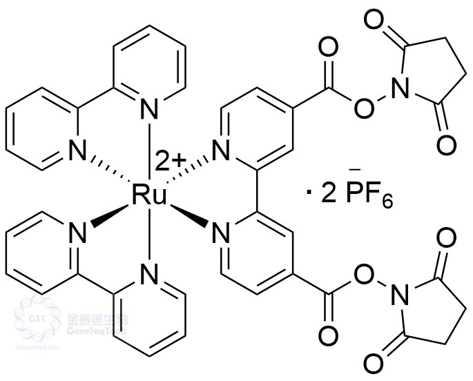 160525-49-5 | Bis(2,2′-bipyridine)-4,4′-dicarboxybipyridine-ruthenium di(N-succinimidyl ester) bis(hexafluorophosphate)