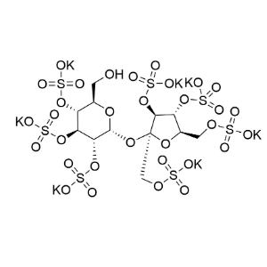 蔗糖七硫酸盐，钾盐