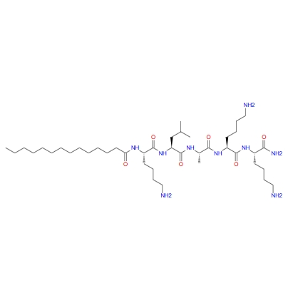 肉豆蔻酰五肽-17/睫毛肽，Myristoyl Pentapeptide-17，959610-30-1