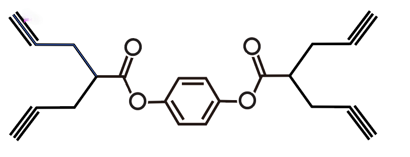 1,4-phenylene bis(2-(prop-2-yn-1-yl)pent-4-ynoate)