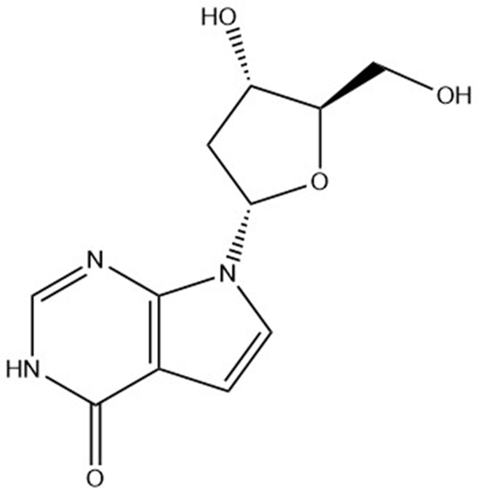 2'-脱氧-7-去氮杂肌苷；7-Deaza-2'-deoxyinosine；97224-58-3