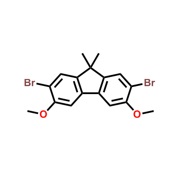 2,7-二溴-3,6-二甲氧基-9,9-二甲基-9H-芴