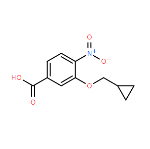 3-（环丙基甲氧基）-4-硝基苯甲酸