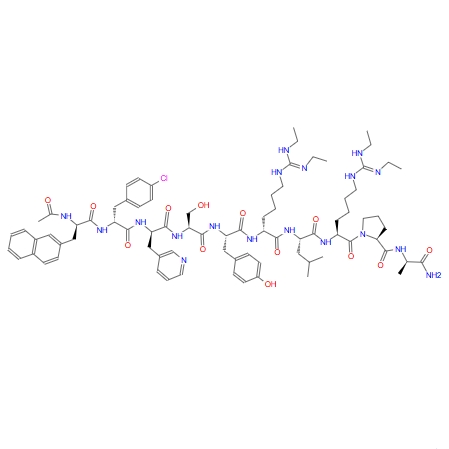 醋酸加尼瑞克，Ganirelix acetate，123246-29-7